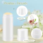 50 Pack Refillable 60ml Deodorant Containers