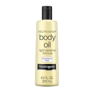 Neutrogena Fragrance-Free Lightweight Body Oil 8.5 oz