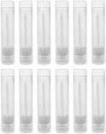Empty Lip Balm Tubes Pack of 12 Natural 5.5ml