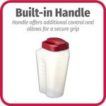 BPA-Free 1 Quart Mixing Pitcher with Lid