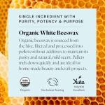Sky Organics Organic White Beeswax for DIY Crafts