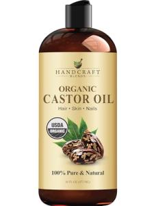 Organic Castor Oil 16 Fl Oz - Pure and Natural