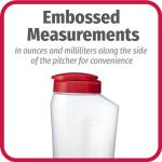 BPA-Free 1 Quart Mixing Pitcher with Lid