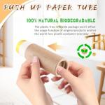 10 Pack Biodegradable Paperboard Deodorant Tubes