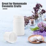 6 Empty Twist-Up Deodorant Stick Containers