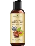 USDA Organic Cold-Pressed Jojoba Oil 4 Fl Oz