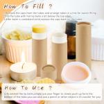 10 Pack Biodegradable Paperboard Deodorant Tubes