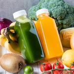 Reusable 12oz Juice Bottles with Caps - 6 Pack