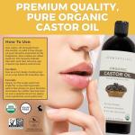 Organic Cold-Pressed Castor Oil for Hair & Skin