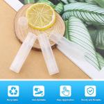 50 Empty Twist-Up Lip Balm Tubes for DIY