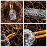 Vintage Glass Perfume Spray Bottles Set of 5