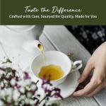 Organic Yarrow Flowers for Tea - 4 oz Bag