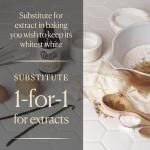 Organic Vanilla Powder for Soap Making, 4.5 oz