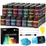 48 Color Mica Powder Set for Soap and Crafts