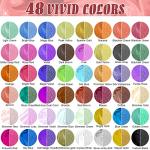48 Color Mica Powder Set for Soap and Crafts