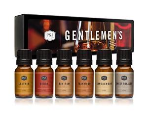 Gentlemen's Fragrance Oils Set for Soap & Candles