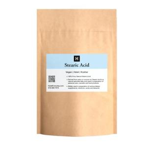 SAAQIN Food Grade Stearic Acid Flakes 1 lb