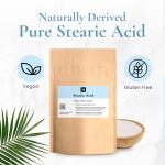 SAAQIN Food Grade Stearic Acid Flakes 1 lb