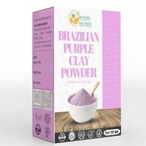 Brazilian Purple Clay Powder for Skin & Hair