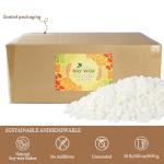 Natural Pure Soy Wax Flakes for Candle Making