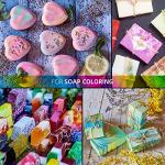 20 Vibrant Bath Bomb Soap Dye Colors