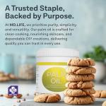 Sustainable Food Grade Palm Oil - 16oz