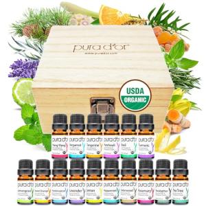 Organic Sweet16 Essential Oils Gift Set