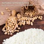 Natural Pure Soy Wax Flakes for Candle Making
