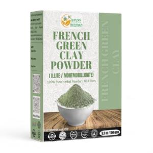 Pure French Green Clay Powder for Skincare 5.3 oz