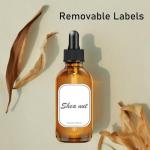 2 oz Amber Glass Dropper Bottles - 2 Pack