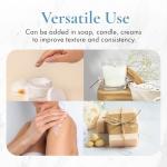 SAAQIN Food Grade Stearic Acid Flakes 1 lb