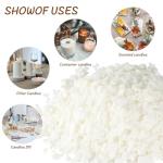 Natural Pure Soy Wax Flakes for Candle Making