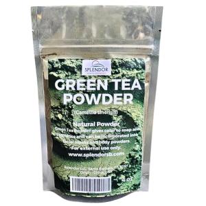 Green Tea Powder for Natural Soap Coloring