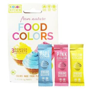 Plant-Based Food Coloring Set (3 Colors)