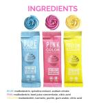 Plant-Based Food Coloring Set (3 Colors)