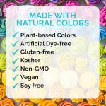 Plant-Based Food Coloring Set (3 Colors)