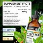 Green Tea Extract Liquid Drops - 4 Fl. Oz