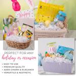 White Crinkle Cut Paper Shred Filler for Gifts