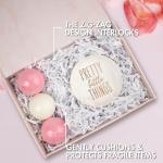 White Crinkle Cut Paper Shred Filler for Gifts