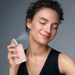 6 Pack Refillable Frosted Glass Perfume Atomizers