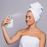 6 Pack Refillable Frosted Glass Perfume Atomizers