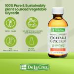 100% Pure Vegetable Glycerin in Glass Bottle