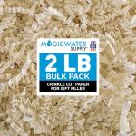 Light Ivory Crinkle Cut Paper Shred Filler