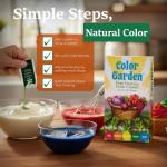 Vibrant Natural Food Coloring, 5 Pack