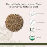 Organic Yarrow Flowers for Tea - 4 oz Bag