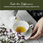 Organic Yarrow Flowers for Tea - 4 oz Bag