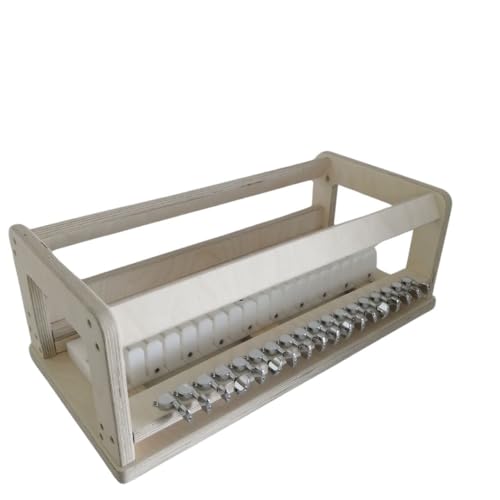 Wooden Soap Cutter with 18 Wires, Beige Color