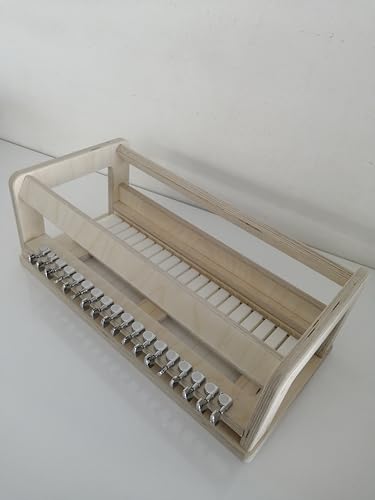 Wooden Soap Cutter with 18 Wires, Beige Color