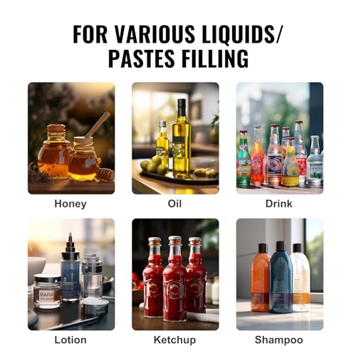 Handmade Stainless Steel Liquid Filler for Cosmetics, 5-50ml