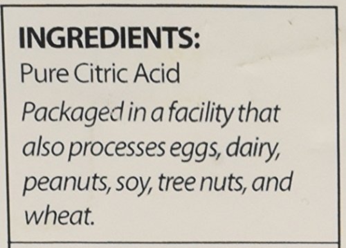 Milliard Citric Acid - Pure Food Grade Non-GMO